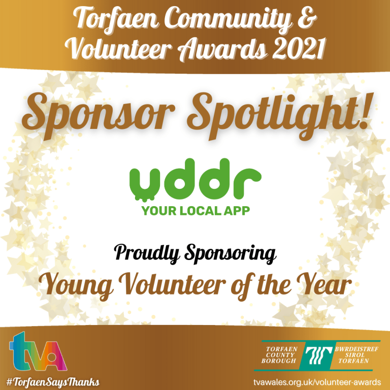 #TorfaenSaysThanks Sponsor Spotlight @uddrservices #YoungVolunteer