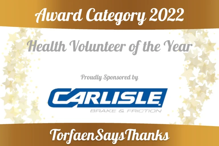 #TorfaenSaysThanks Health Volunteer of the Year – Carlisle Brake & Friction